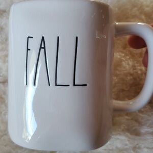 Rae Dunn Artisan Collection White Mug FALL Y'ALL